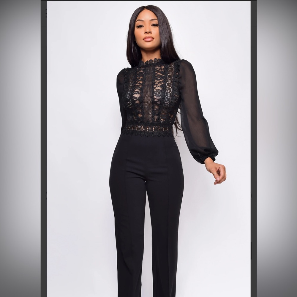 Emprada Lace top jumpsuit.